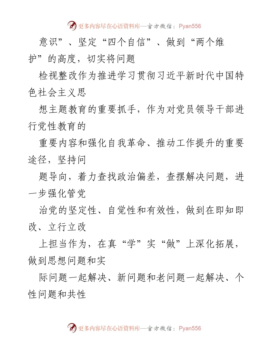 [整改方案] 党工委民主生活会 - 主题教育问题整改方案.docx_第2页