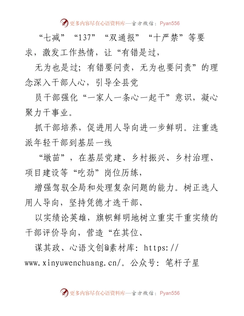 [经验材料] 干部激励 - 提振干部精气神的“三抓三促”策略.docx_第2页