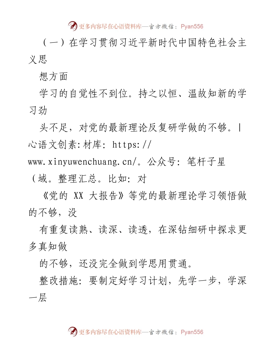 [整改清单] 主题教育专题民主生活会 - 2023年主题教育专题民主生活会个人整改措施清单.docx_第2页