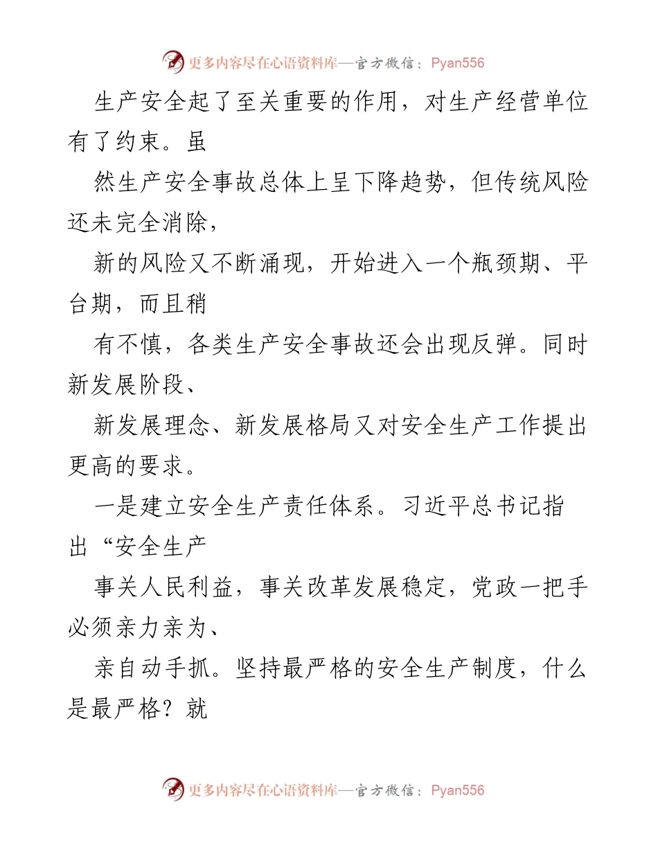 [研讨材料] 安全生产专题 - 强化安全生产责任体系与新理念的实施.docx_第2页