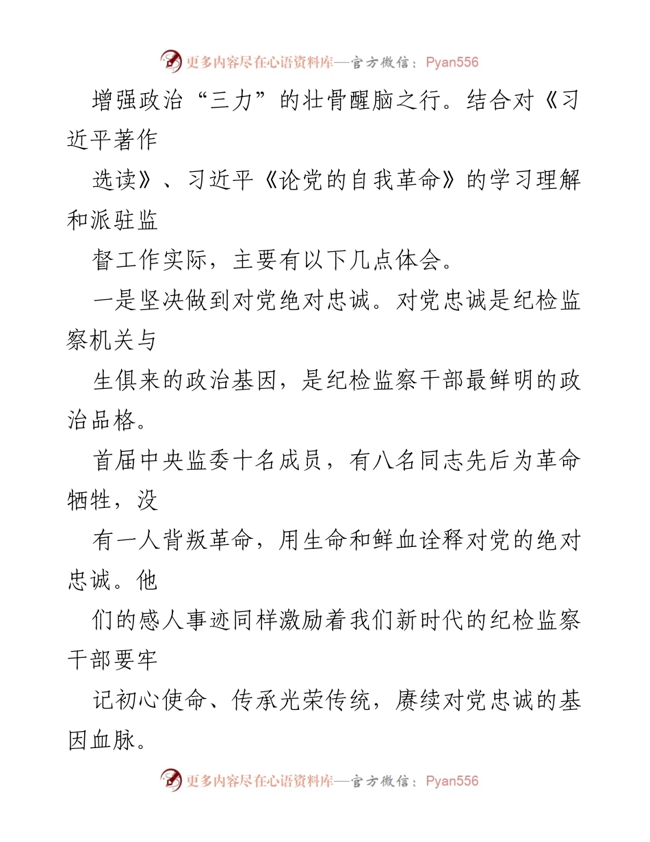 [研讨交流材料] 纪检监察工作 - 奋力书写新时代纪检监察新篇章.docx_第2页