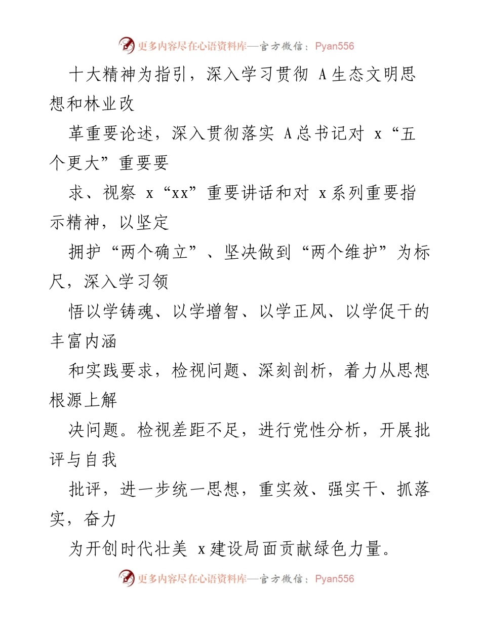 [方案] 主题教育民主生活会 - 学习贯彻A时代中国特色社会主义思想专题民主生活会方案.docx_第2页