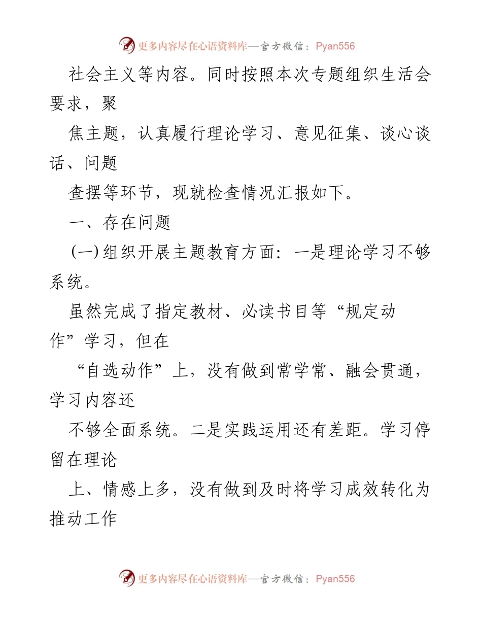 [整改材料] 主题教育检查 - XX支部主题教育整改情况汇报.docx_第2页