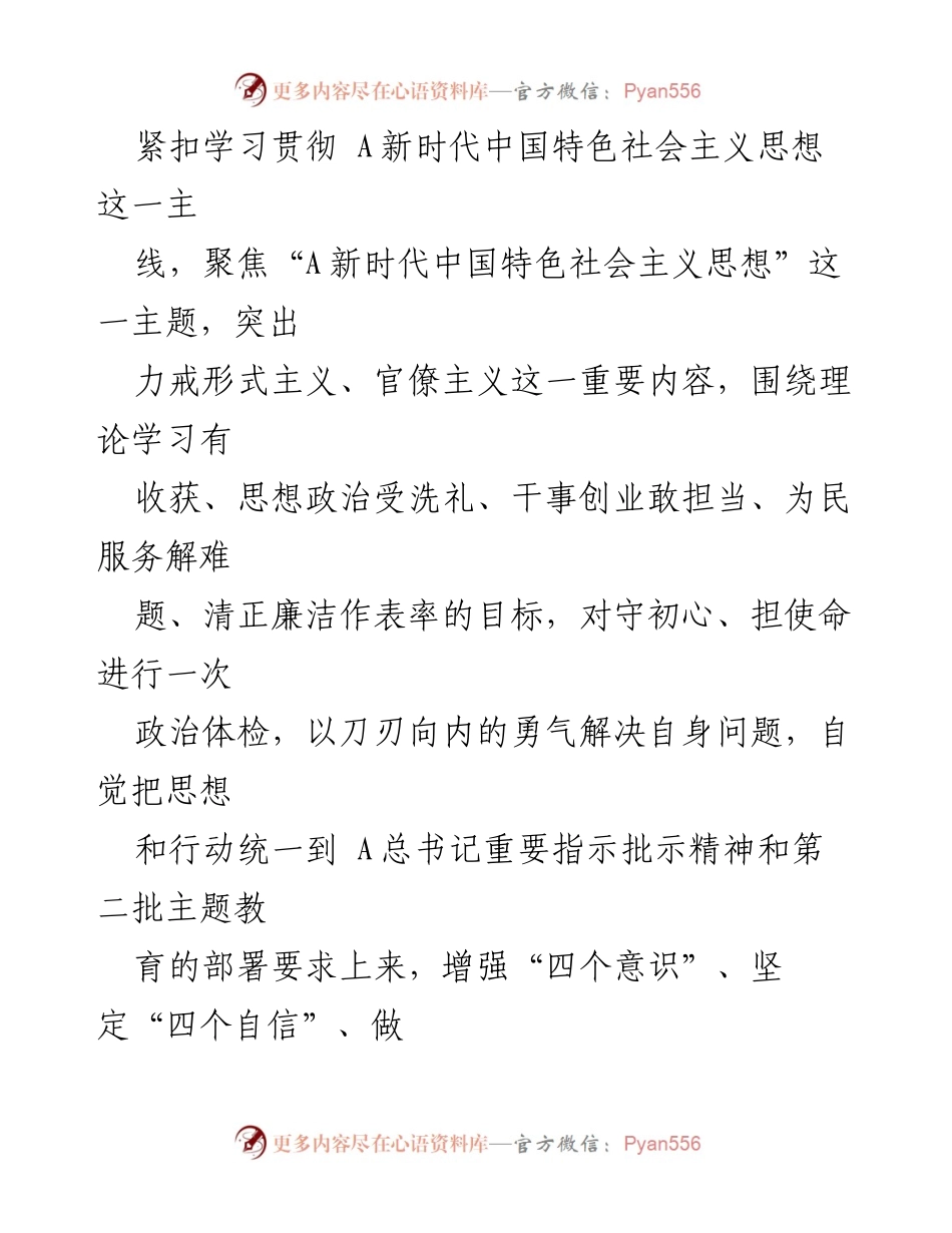 [整改方案] 主题教育专题民主生活会 - 2023年领导班子整改措施方案.docx_第2页
