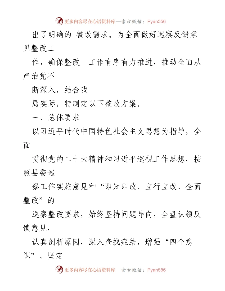 [整改方案] 民政局党组 - 巡察反馈意见整改工作实施方案.docx_第2页