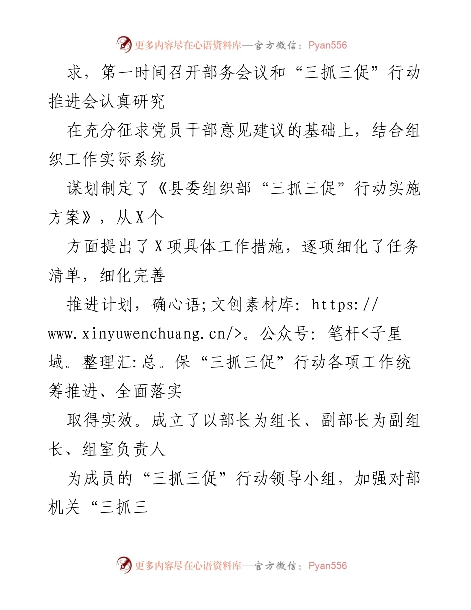 [经验材料] 组织工作会议 - 三点发力助推“三抓三促”行动提质增效.docx_第2页