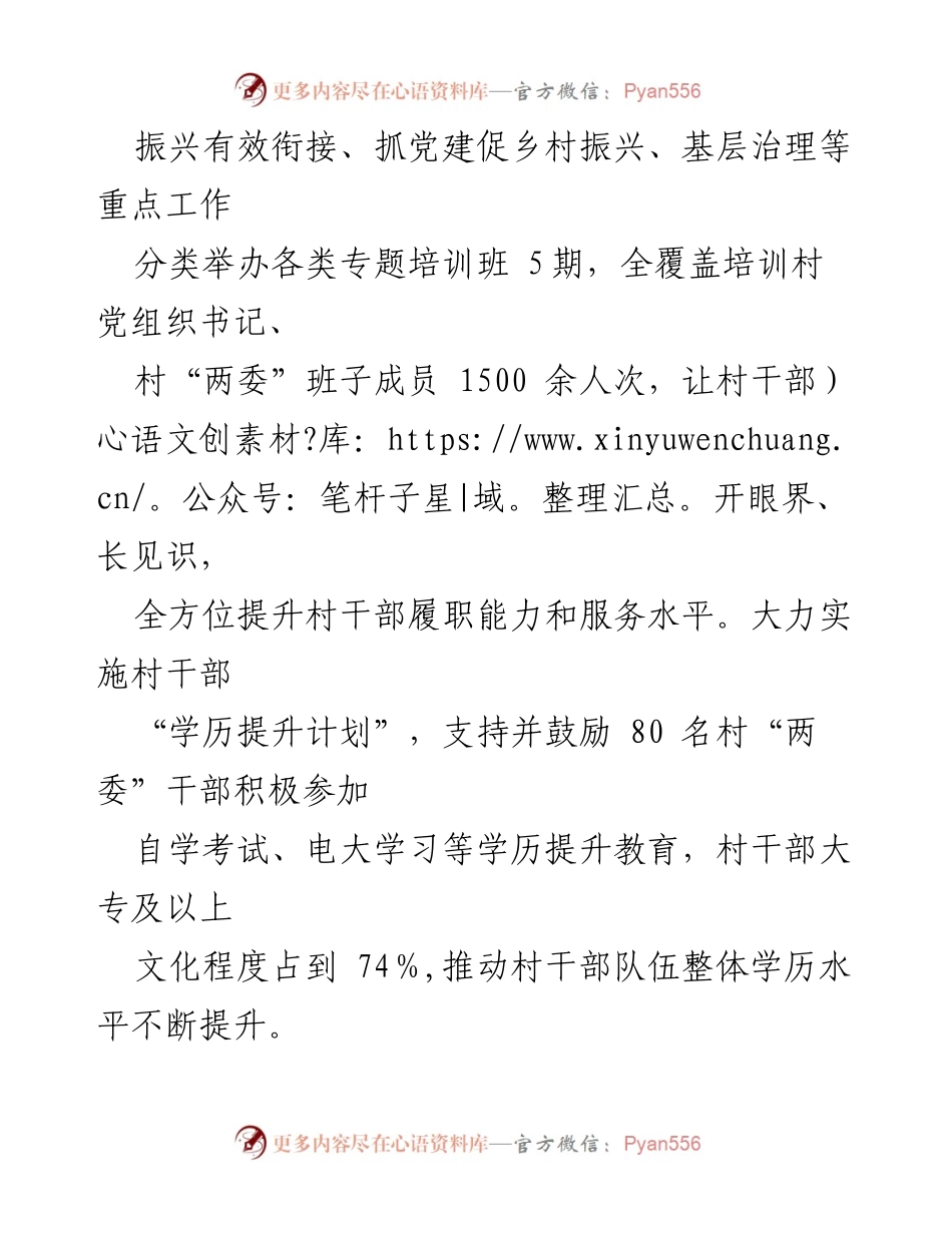 [经验材料] 村干部队伍建设 - 加强村干部队伍建设的“三张牌”策略.docx_第2页