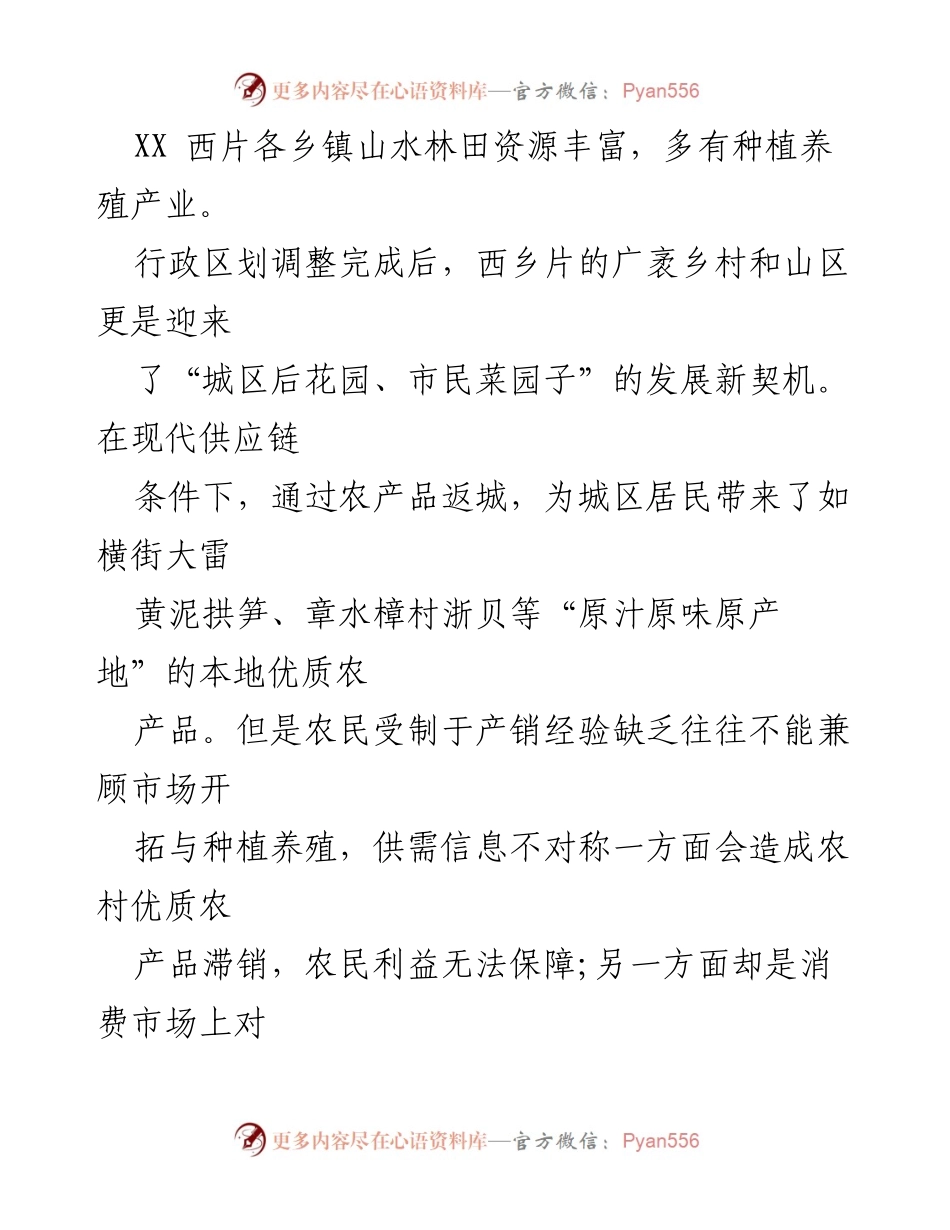 [提案] 人大政协会议 - 定向扶持乡村农业，助力乡村振兴战略实施.docx_第2页