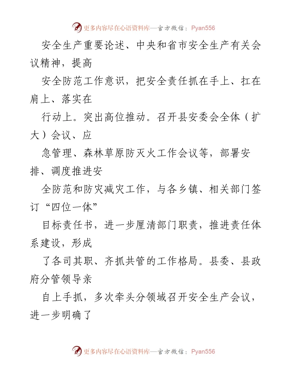 [经验交流材料] 安全生产会议 - 织牢安全生产“防护网”的有效措施.docx_第2页