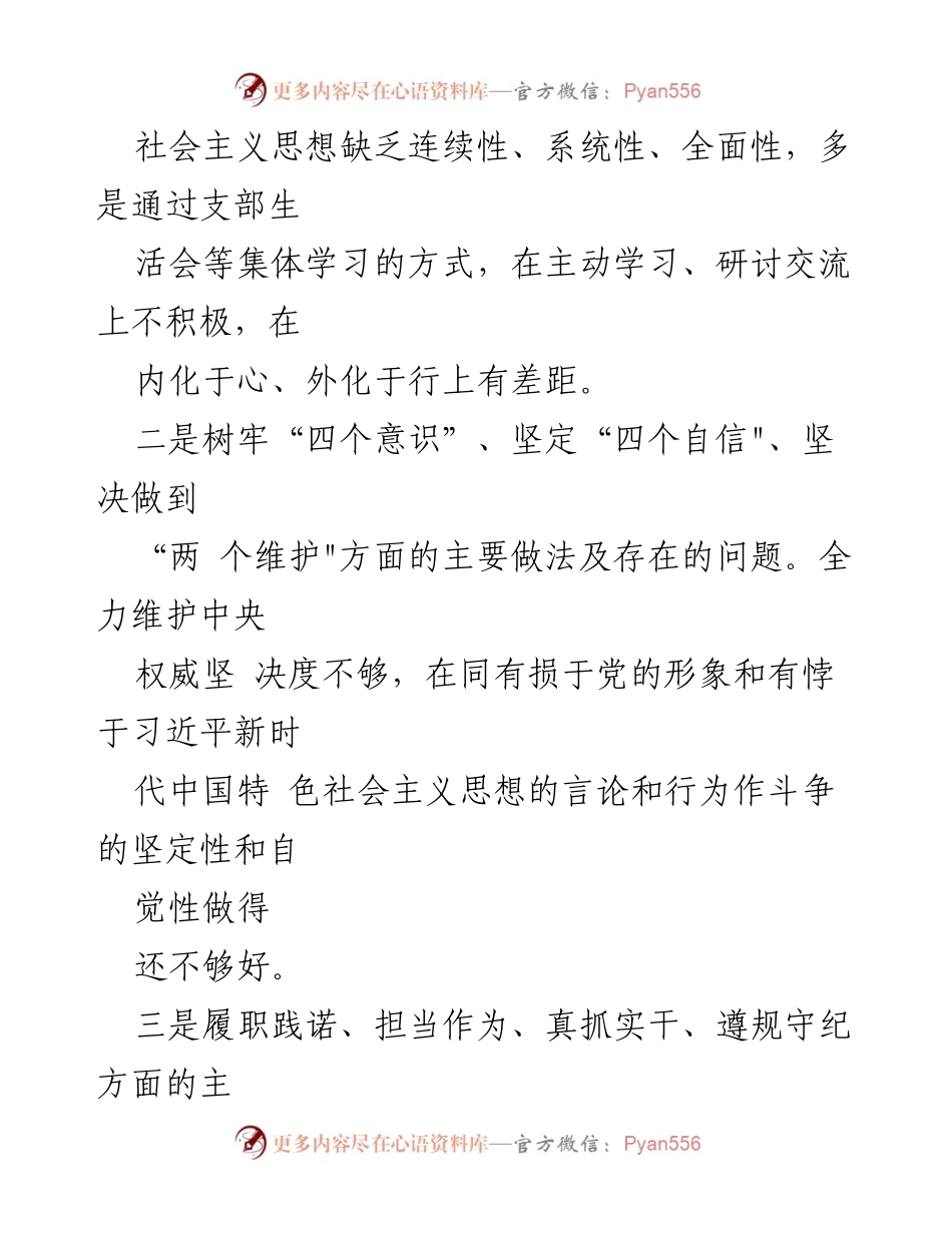 [整改方案] 党支部组织生活 - 党支部组织生活存在问题整改方案总结.docx_第2页