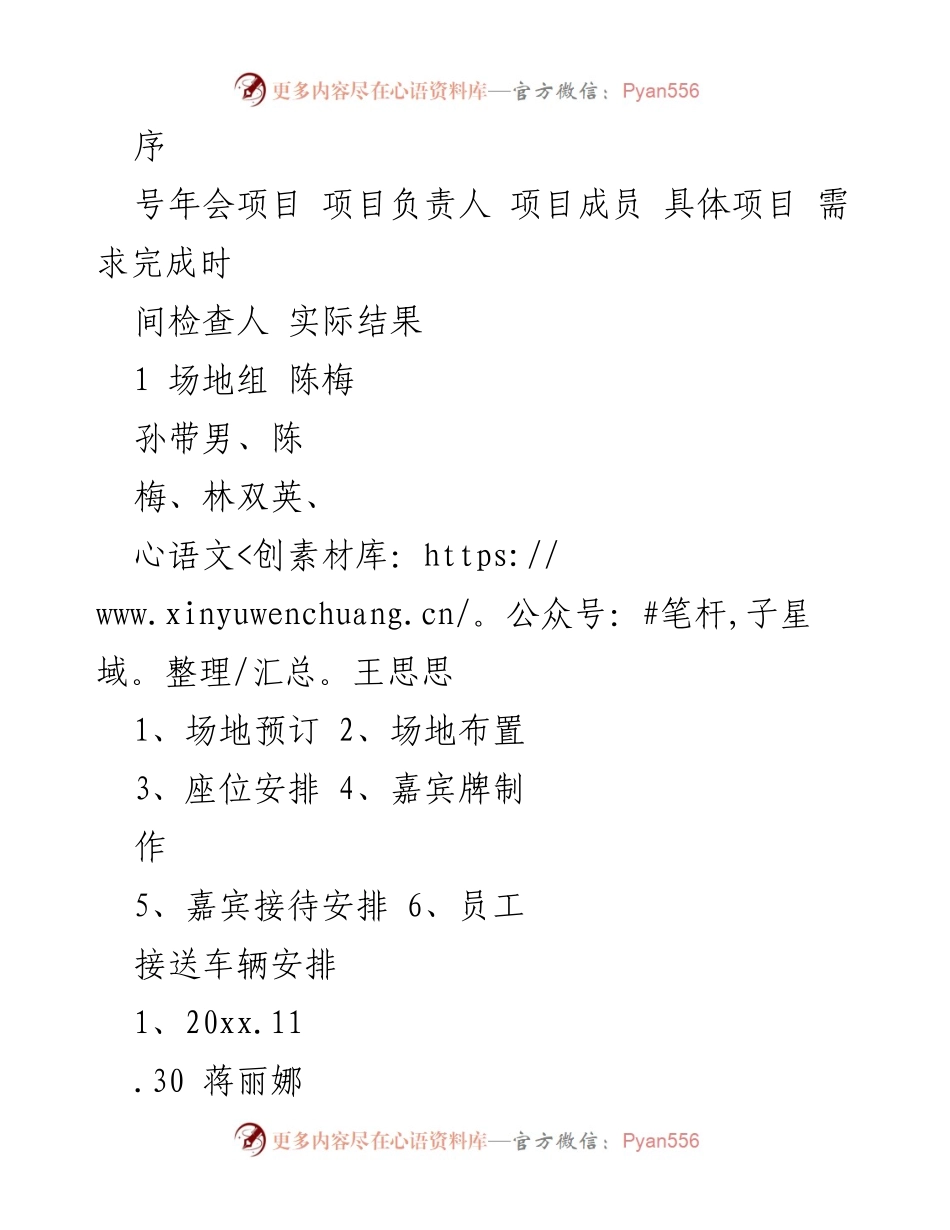 [活动策划方案] 年会 - 20xx年度员工年会策划方案.docx_第2页