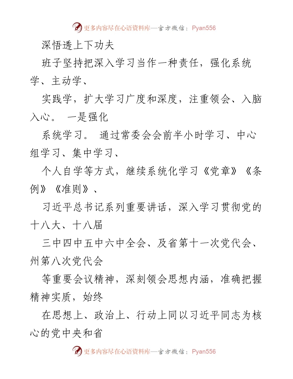 [整改报告] 党组织 - 中共宁南县委常委班子“两学一做”学习教育整改情况总结.docx_第2页