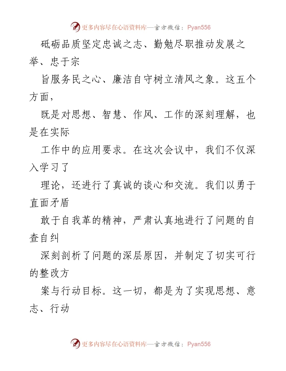 [整改材料] 党支部组织生活会 - 2024年党支部整改与自查报告.docx_第2页