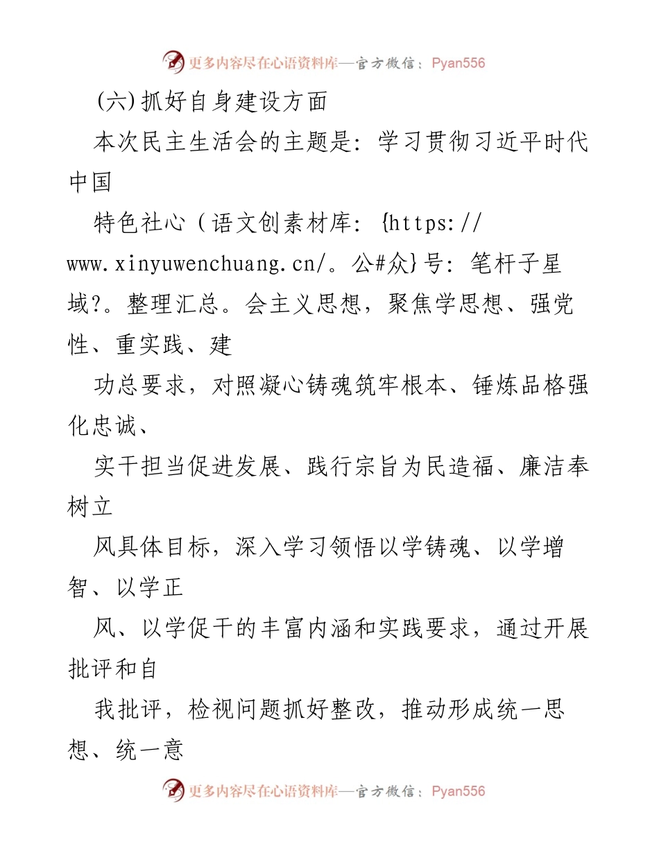 [检查材料] 党支部民主生活会 - 2024年党支部班子问题整改与对照检查报告.docx_第2页