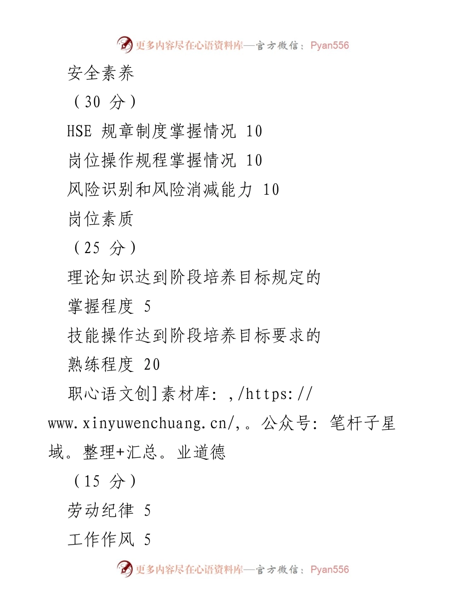 [考核标准] 师带徒考核 - 大队“师带徒”考核评价标准细则.docx_第2页