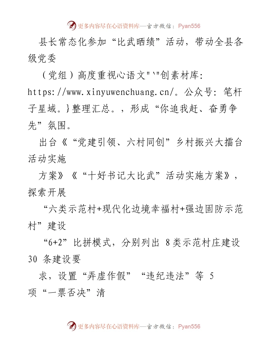 [经验材料] 乡村振兴活动 - 基层党员干部队伍建设的创新实践与成效.docx_第2页