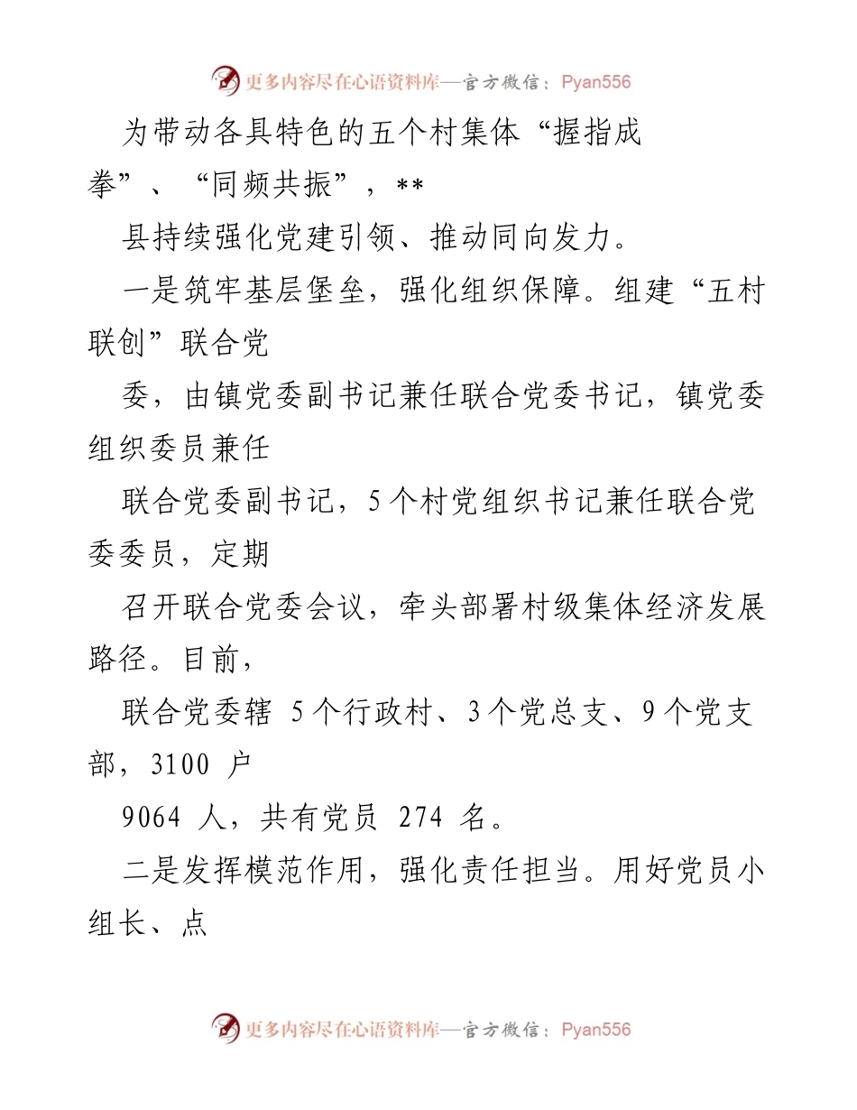 [经验交流] 乡村振兴 - 发展集体经济的创新实践与成效.docx_第2页