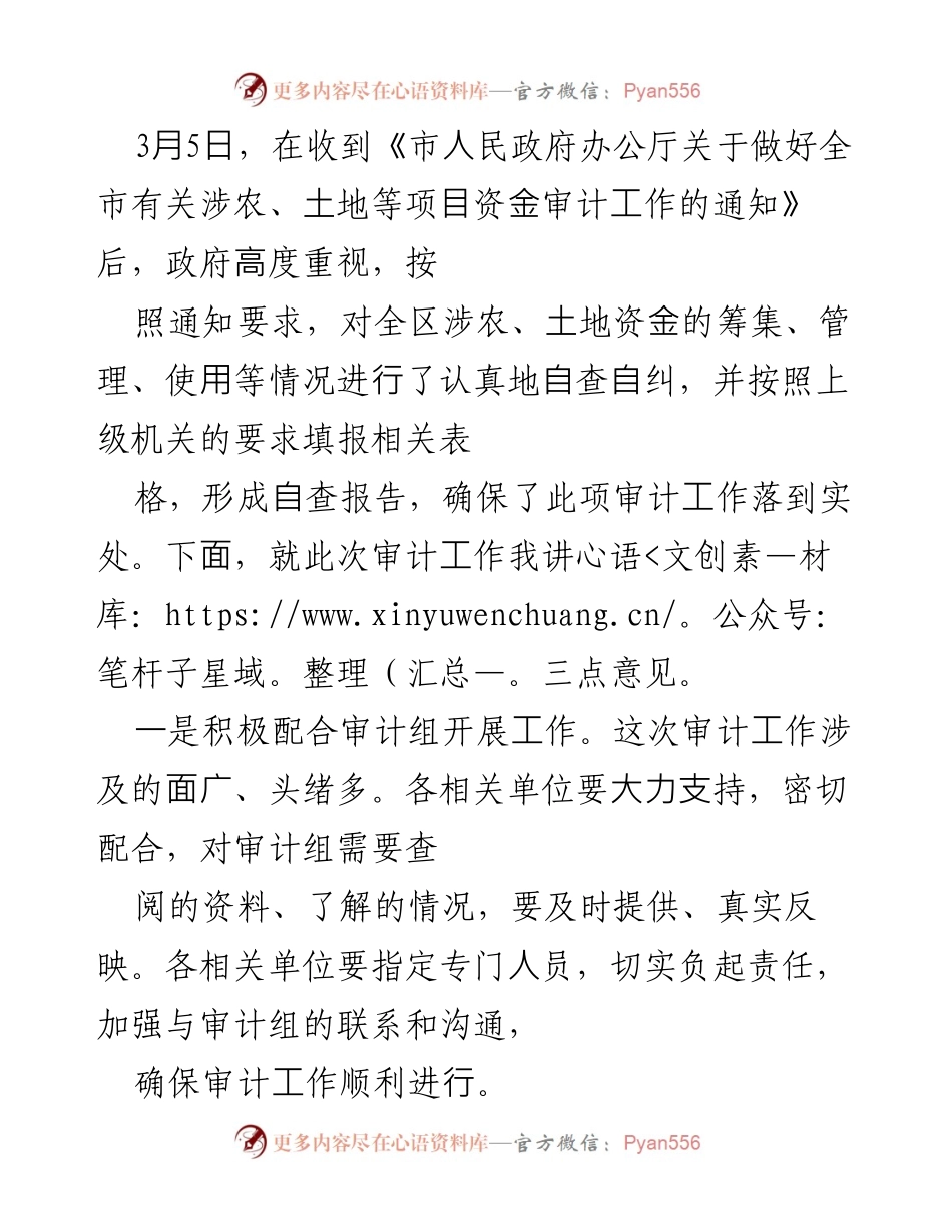 [讲话稿] 审计进点会 - 审计进点会领导讲话稿精选解析.docx_第2页