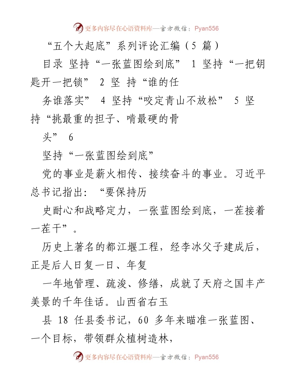 [评论汇编] 党建工作 - “五个大起底”行动的实施与思考.docx_第1页
