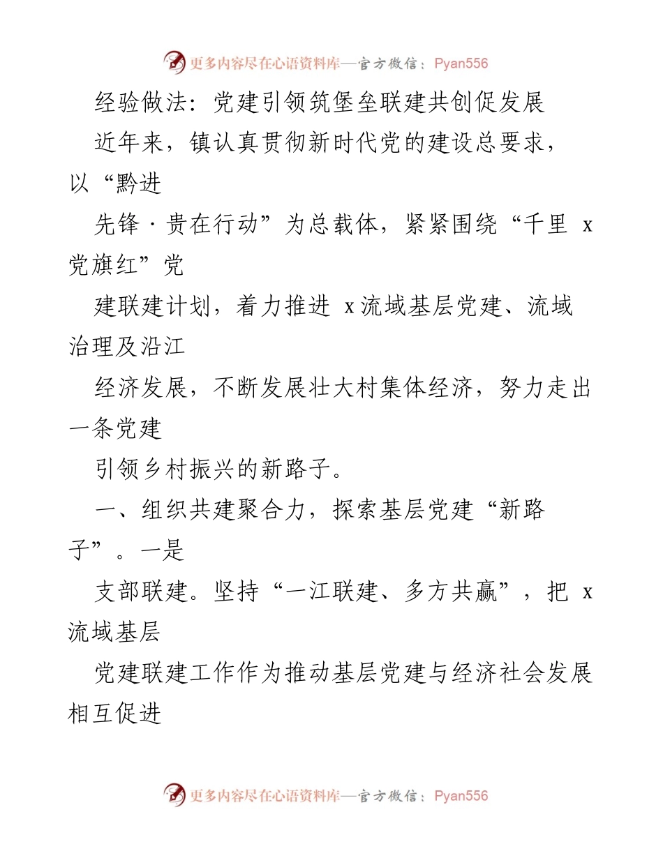 [调研报告] 乡村振兴 - 党建引领乡村振兴的实践探索与经验总结.docx_第1页