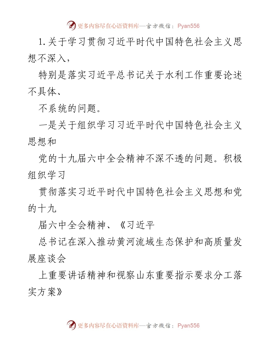 [落实情况报告] 巡察整改 - 县水利局党组巡察整改落实情况报告.docx_第2页