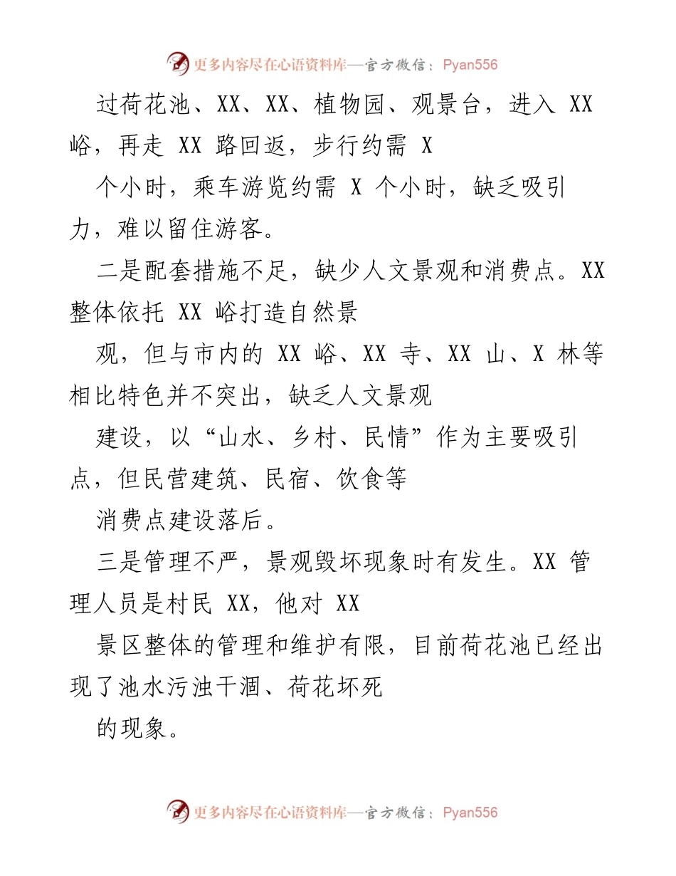 [调研报告] 乡村振兴 - XX 村旅游乡村建设调研报告及经验借鉴.docx_第2页
