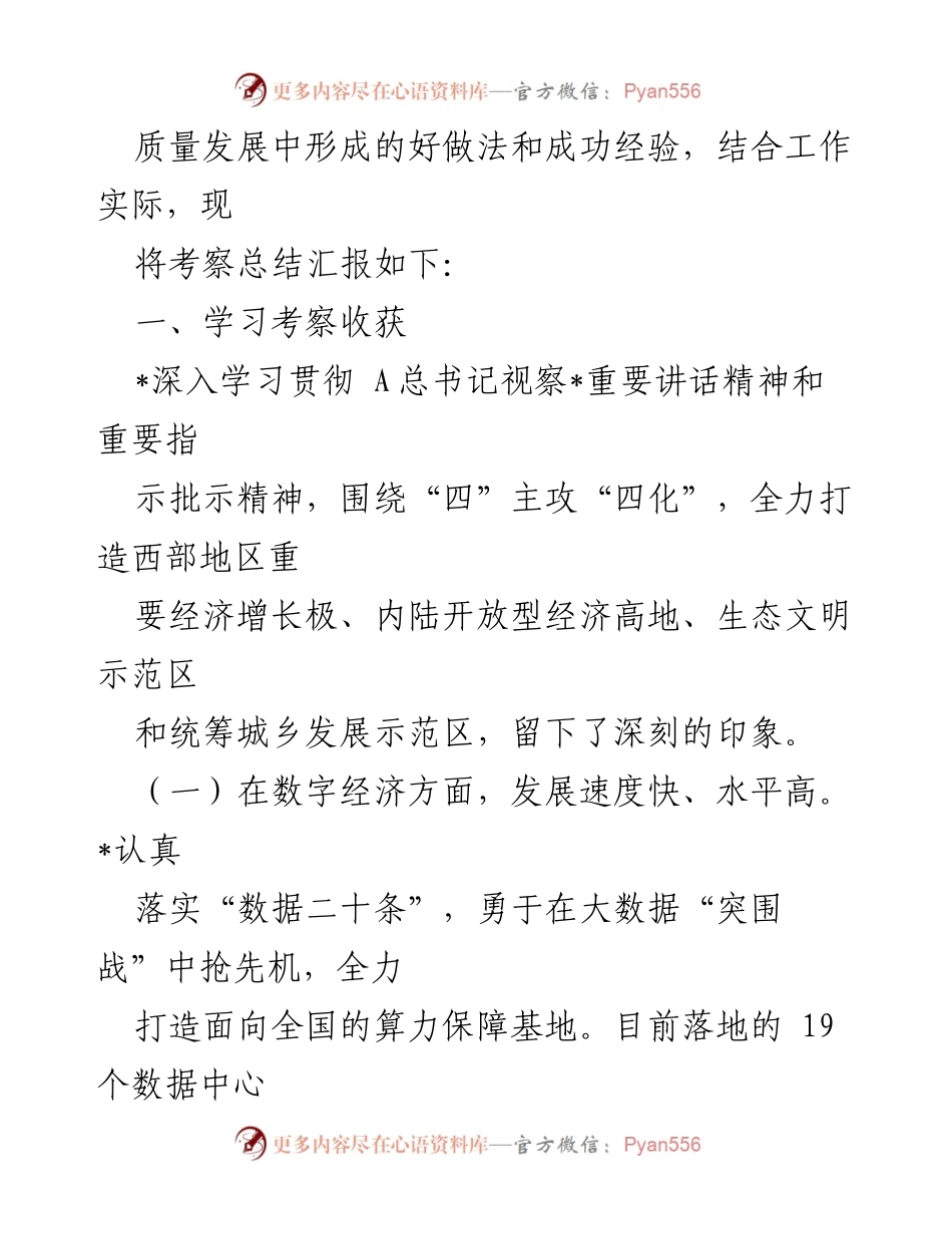 [调研报告] 市党政代表团考察 - 市党政代表团赴某地知名企业考察总结报告.docx_第2页
