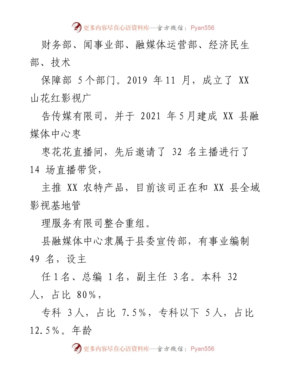 [调研报告] 县级媒体 - 县级融媒体中心建设现状及发展建议.docx_第2页