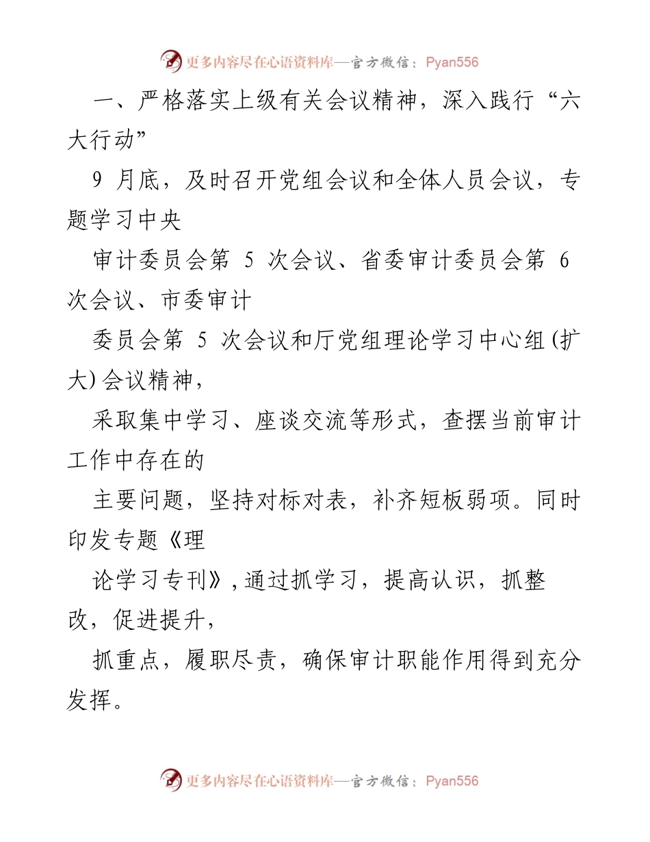 [调研报告] 审计局工作调研 - 审计局工作成效与问题分析报告.docx_第2页