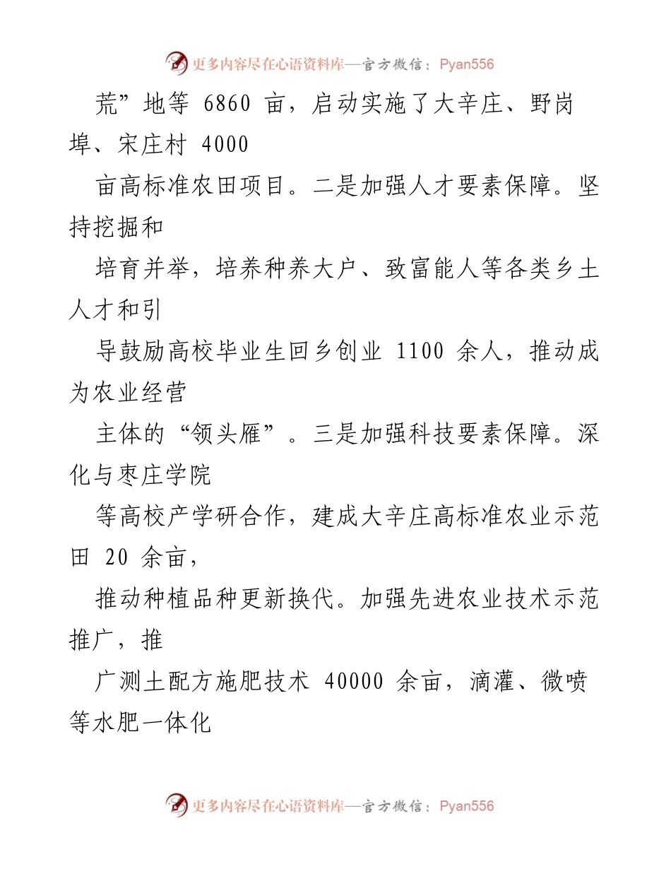 [调研报告] 乡镇农业现代化建设 - 乡镇农业现代化建设经验交流与发展策略.docx_第2页