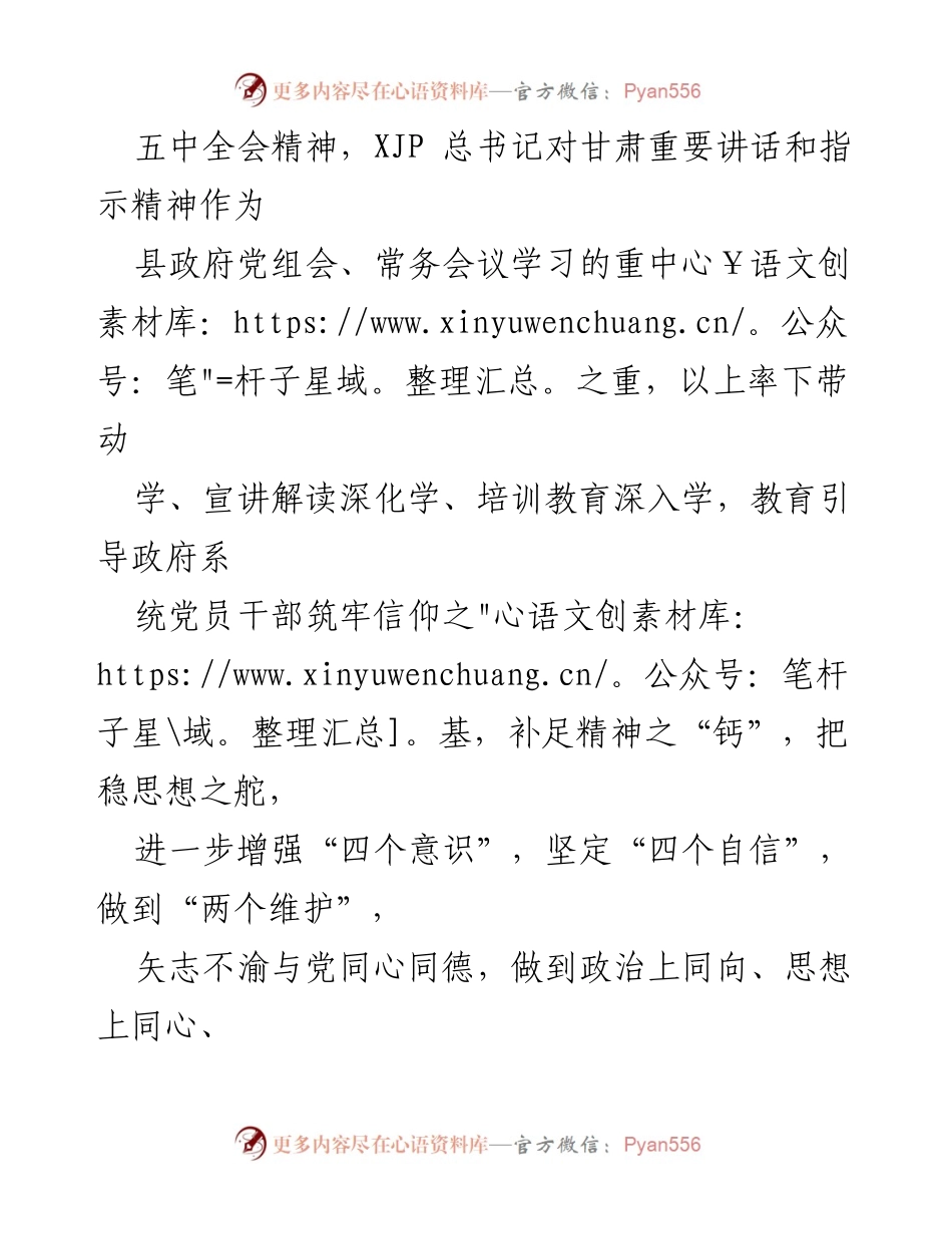 [自查报告] 政府班子换届 - 政治素质自查与落实情况报告.docx_第2页