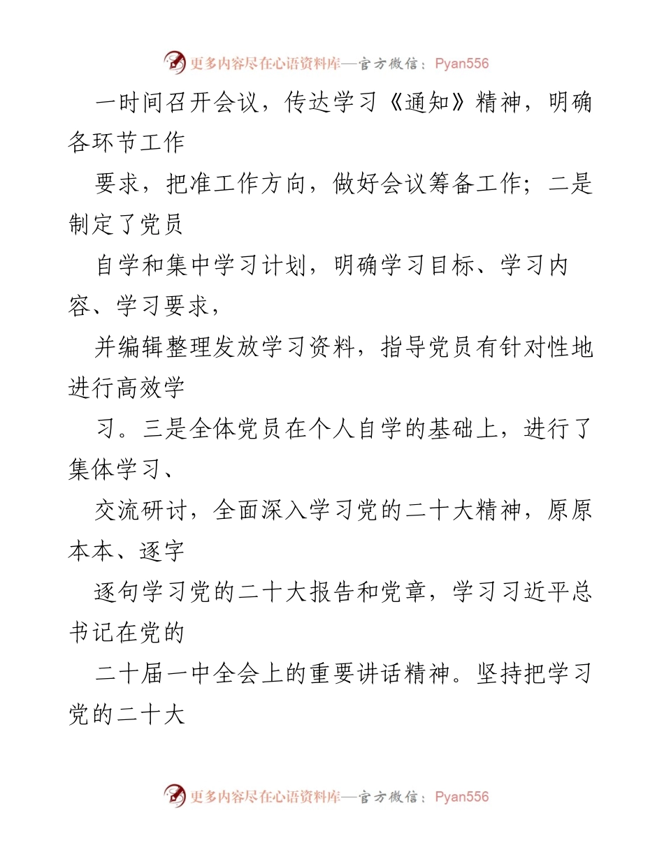 [自查报告] 组织生活会 - 2023年度党支部组织生活会及民主评议党员情况自查报告.docx_第2页