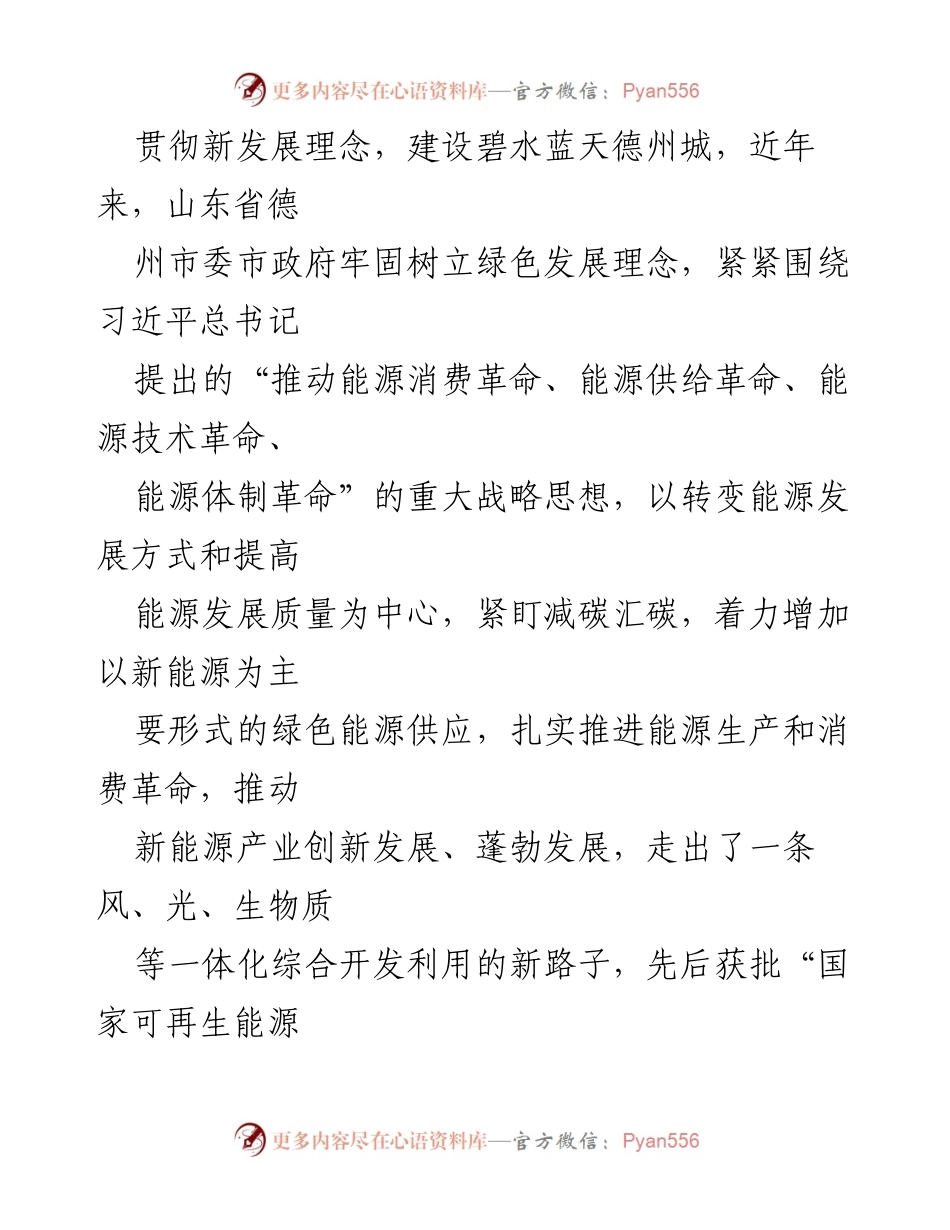 [调研报告] 绿色能源产业发展大会 - 德州市可再生能源发展现状与未来规划.docx_第2页