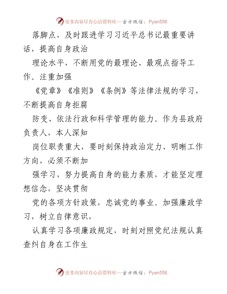 [述职报告] 县政府工作 - XX副县长年度述职述廉述责报告.docx_第2页