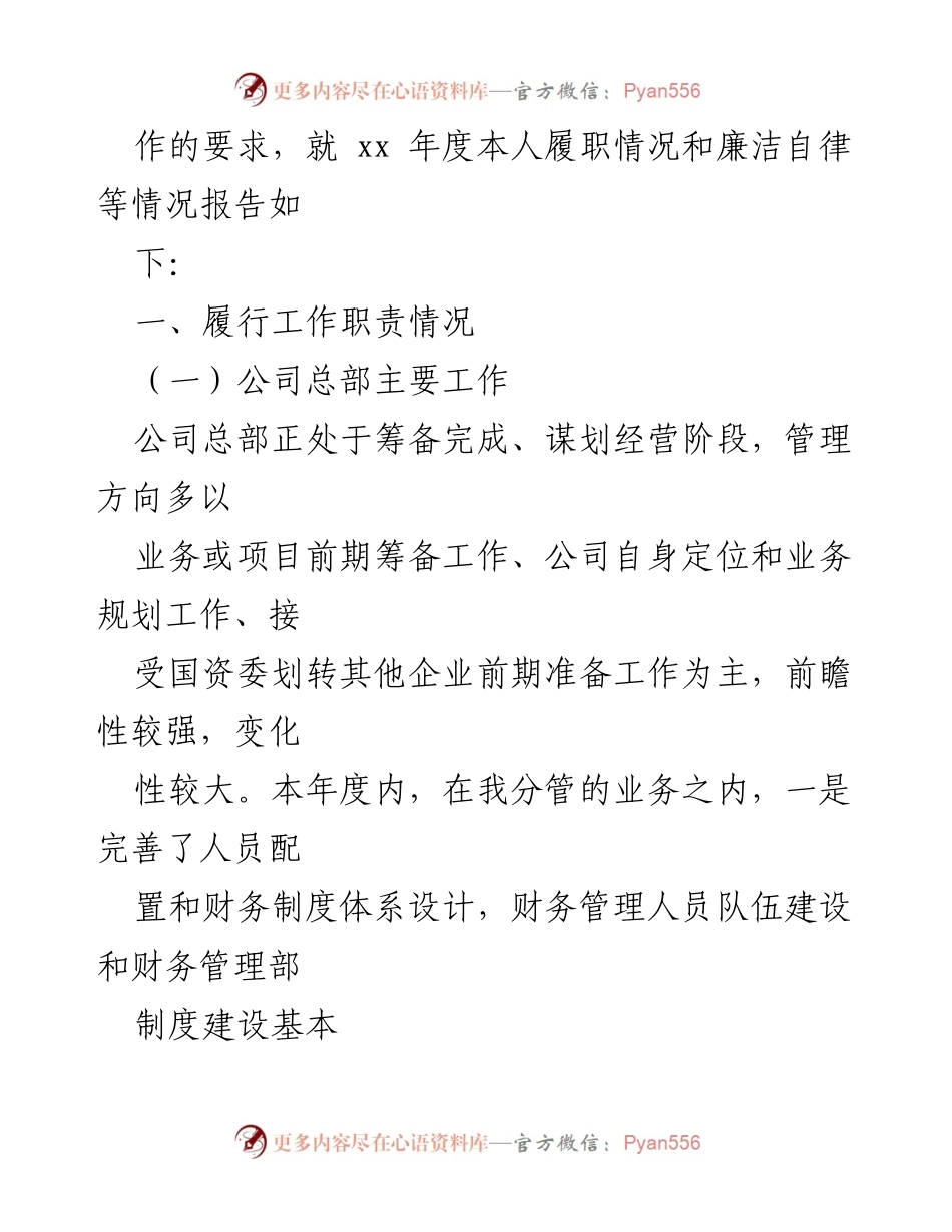 [述职报告] 公司年度总结 - 财务总监年度述职述廉报告.docx_第2页