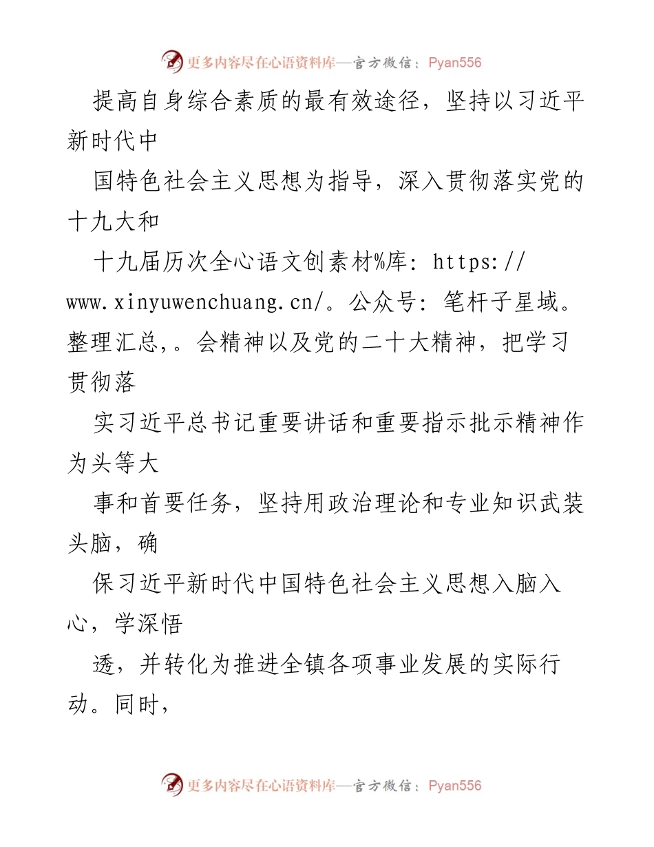 [述职报告] 乡镇领导班子 - 2022年度履职履责总结报告_1.docx_第2页