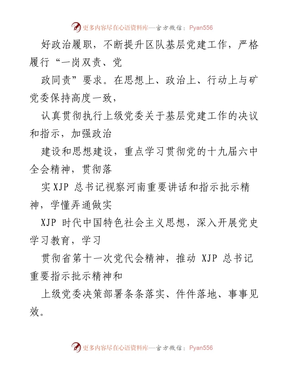 [述职报告] 党建工作 - 党支部建设与责任履行总结.docx_第2页