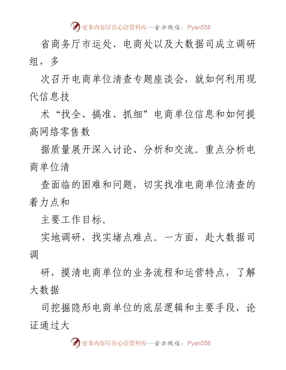 [调研报告] 经济普查 - 隐形电商单位清查调研报告.docx_第2页