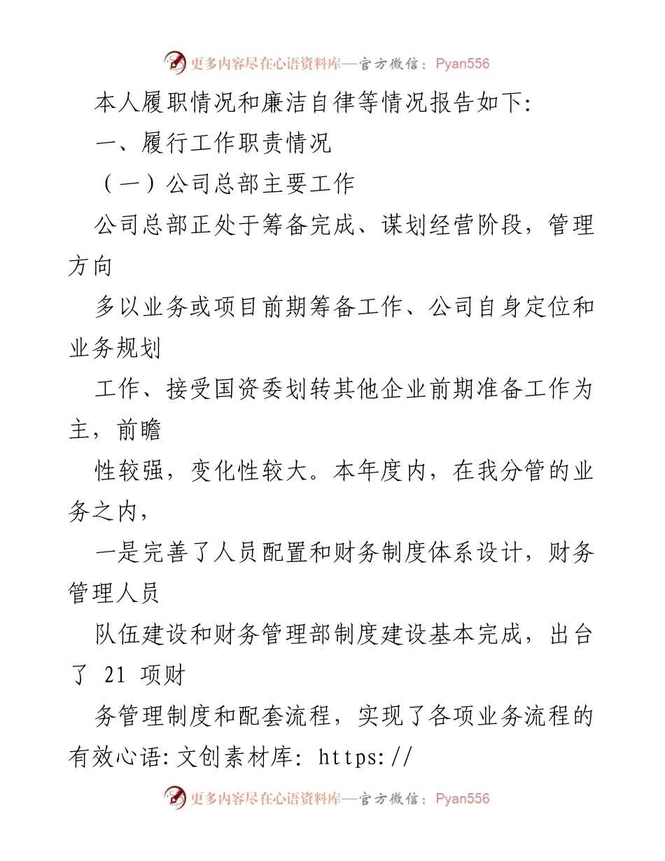 [述职报告] 公司年度总结 - 财务总监述职述廉报告.docx_第2页
