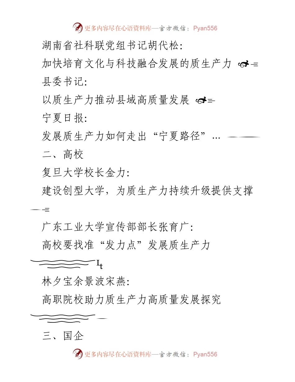 [调研报告] 质生产力发展研讨会 - 2024年质生产力发展策略汇编.docx_第2页
