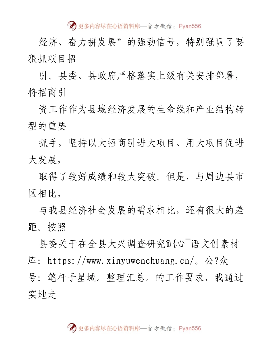 [调研报告] 招商引资工作 - 加速经济发展的招商引资调研与对策分析.docx_第2页