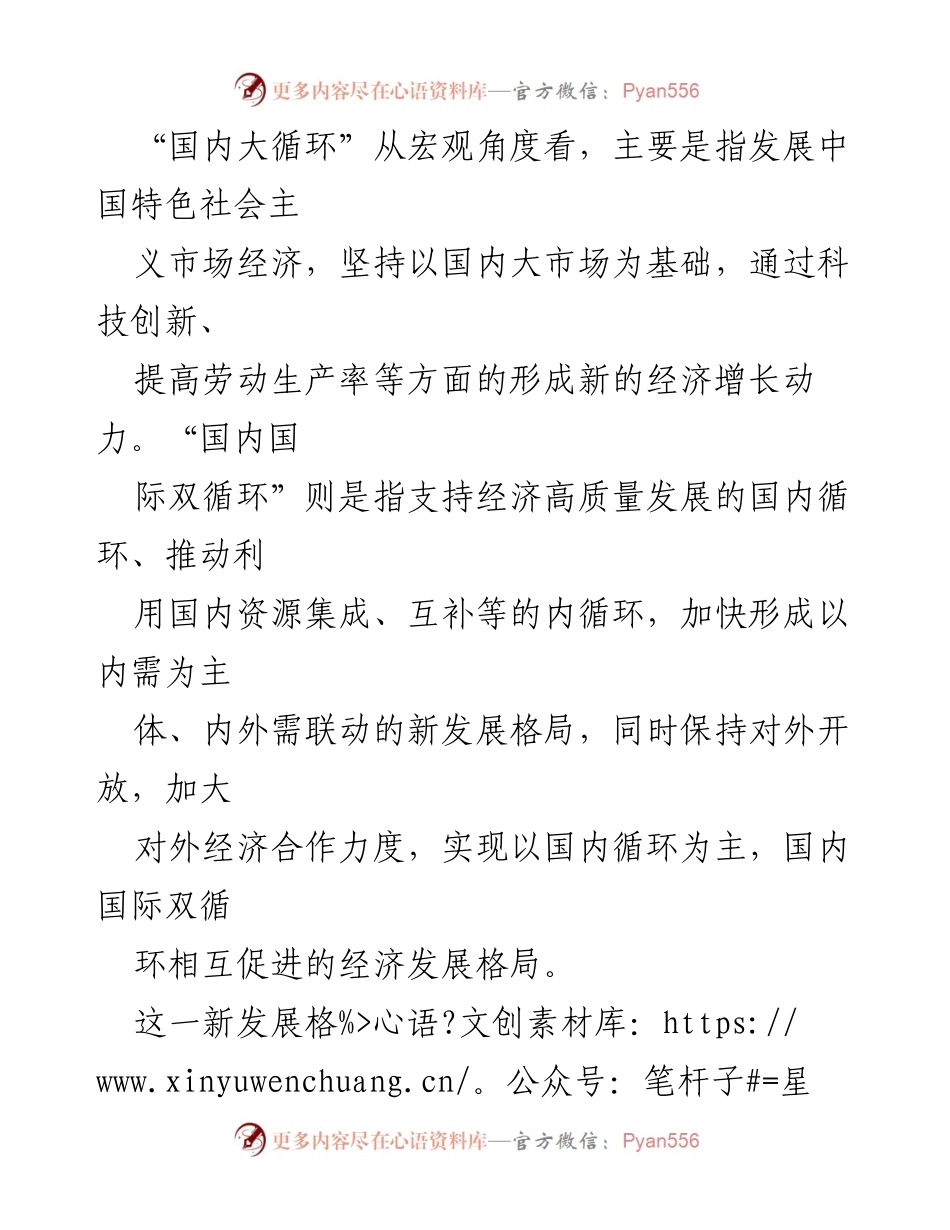 [调研报告] 经济发展会议 - 国内国际双循环新发展格局的思考与建议.docx_第2页