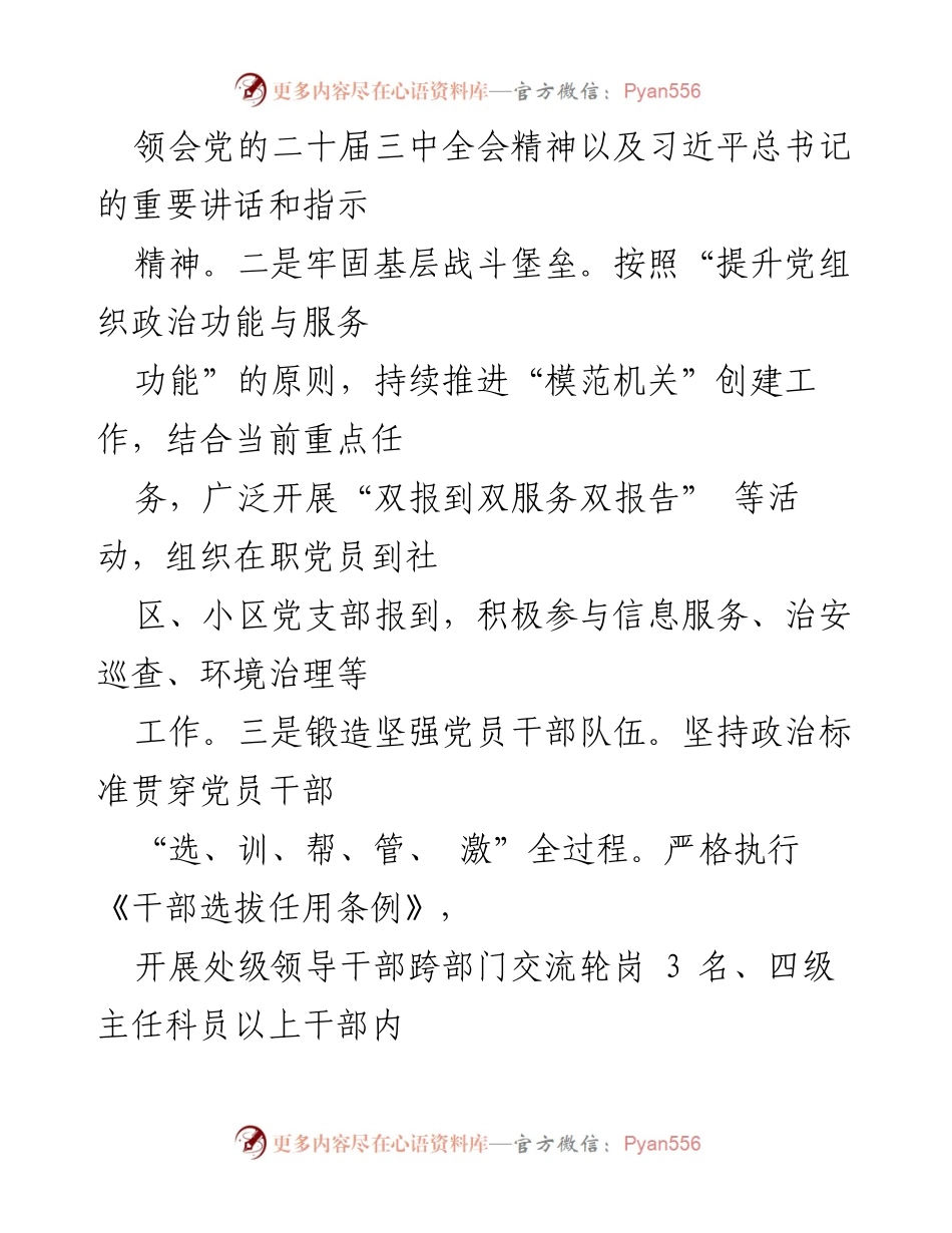 [述职报告] 党建工作述职 - 2024年党建工作述职报告范文.docx_第2页