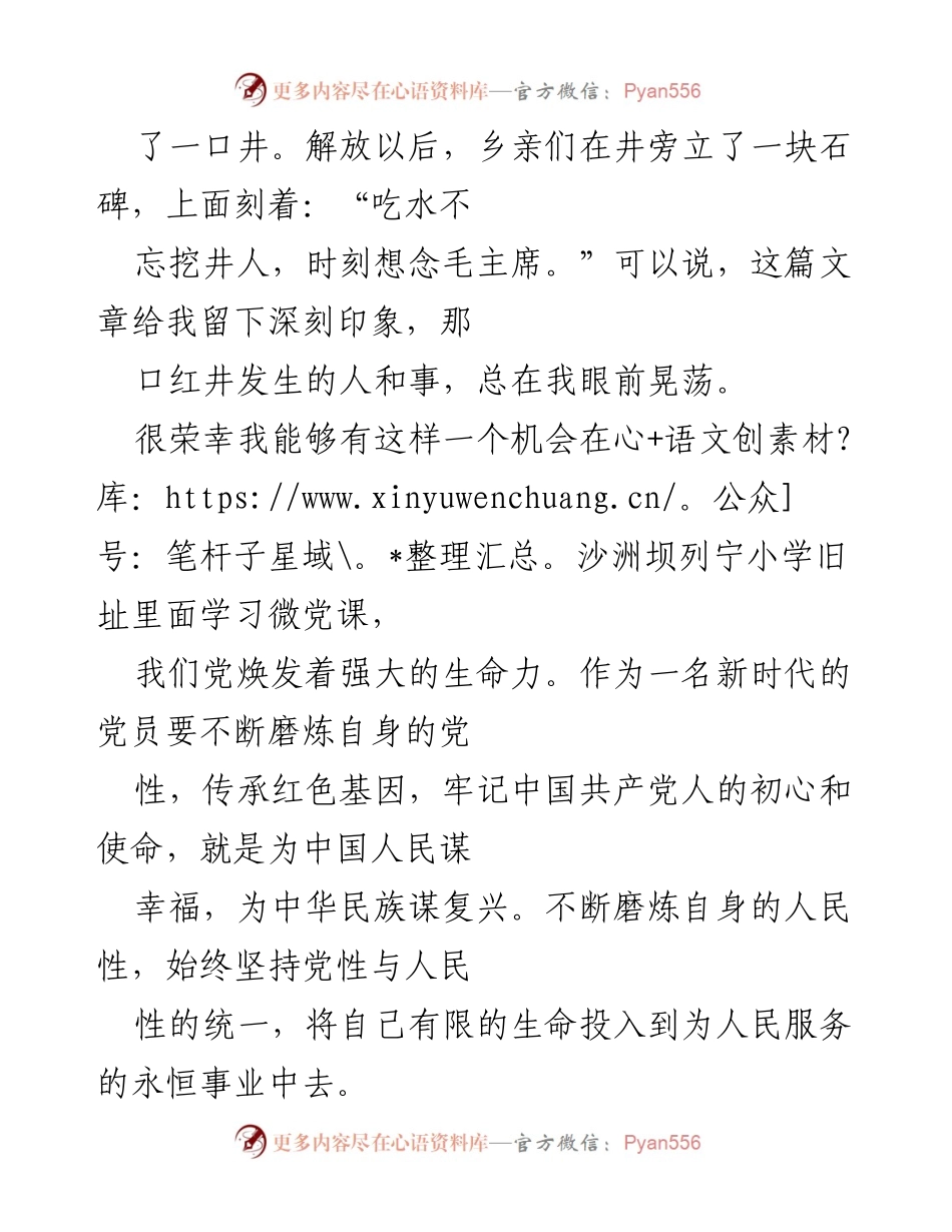 [调研报告] 红色文化传承 - 红井见证：瑞金沙洲坝的红色故事与文化传承.docx_第2页
