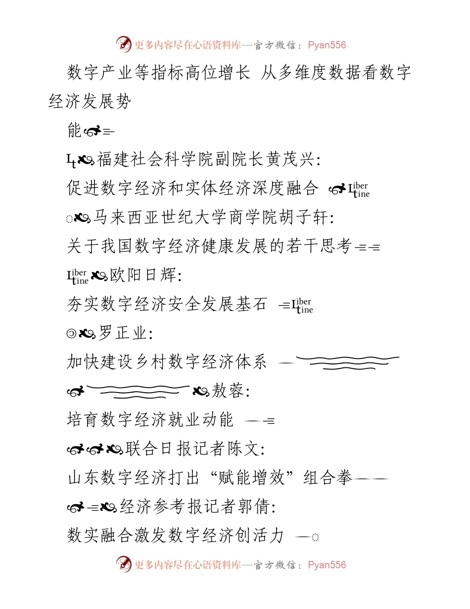 [调研报告] 数字经济发展 - 数字经济赋能与高质量发展的多维探讨.docx_第2页
