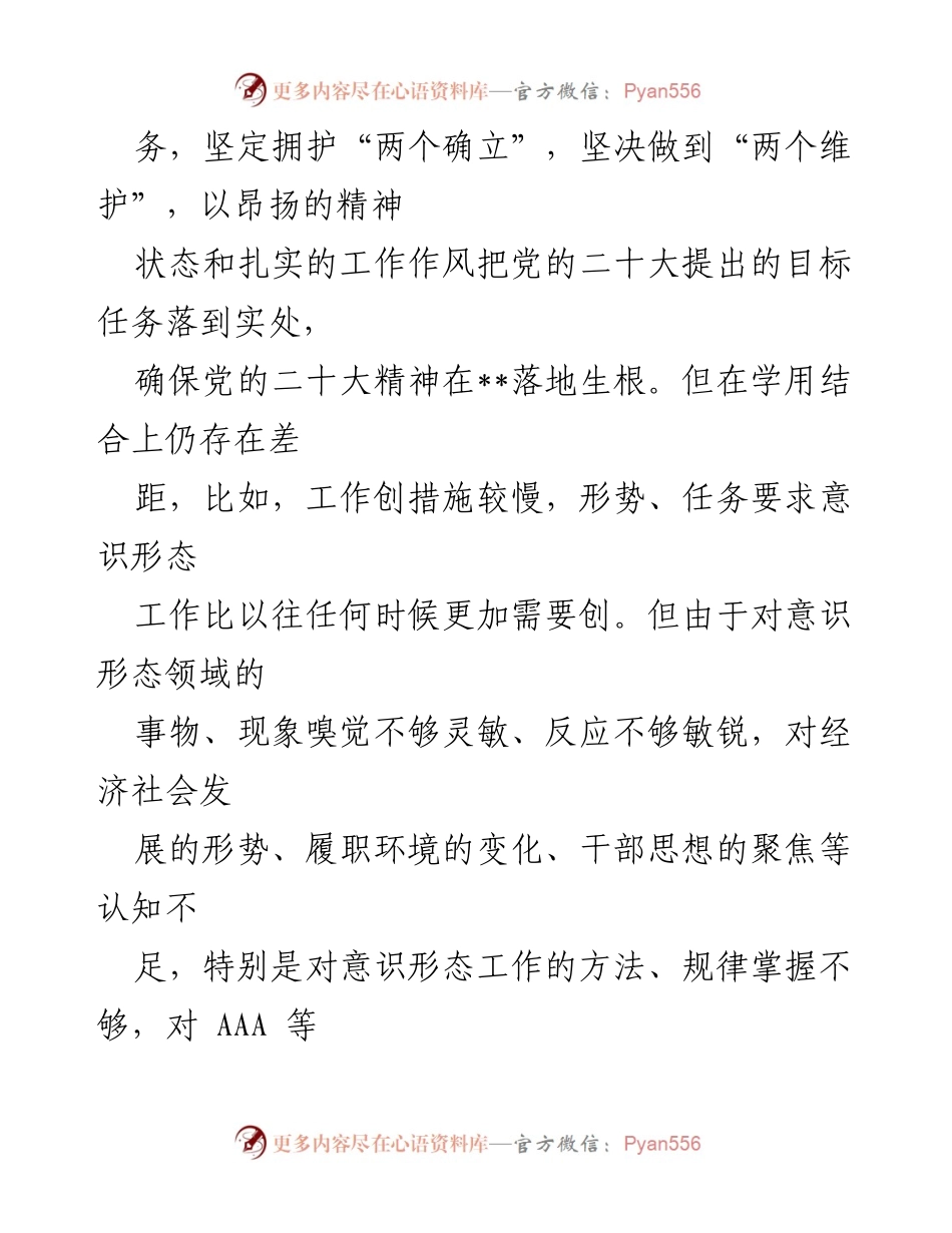 [调研报告] 意识形态工作 - 2022年意识形态巡察问题及改进建议.docx_第2页