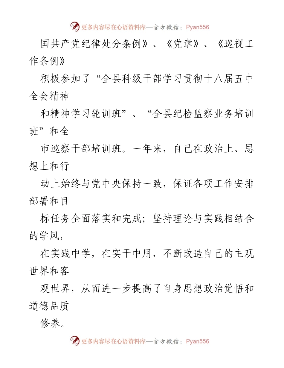 [述职报告] 巡察工作 - 巡察组长年度述职总结与工作回顾.docx_第2页