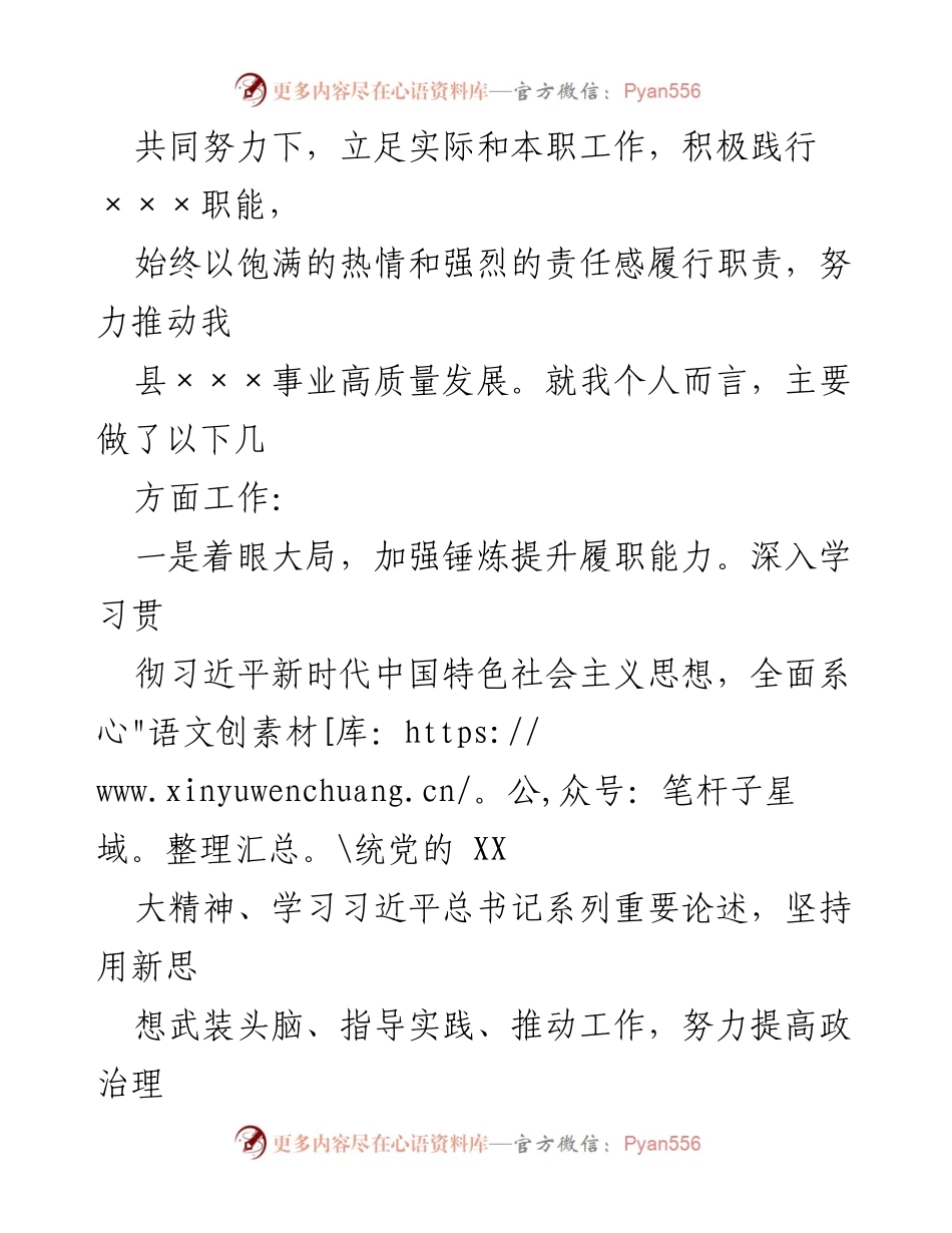[述职报告] 述职场合 - 2022年XX县局党组书记述职述德述廉报告.docx_第2页