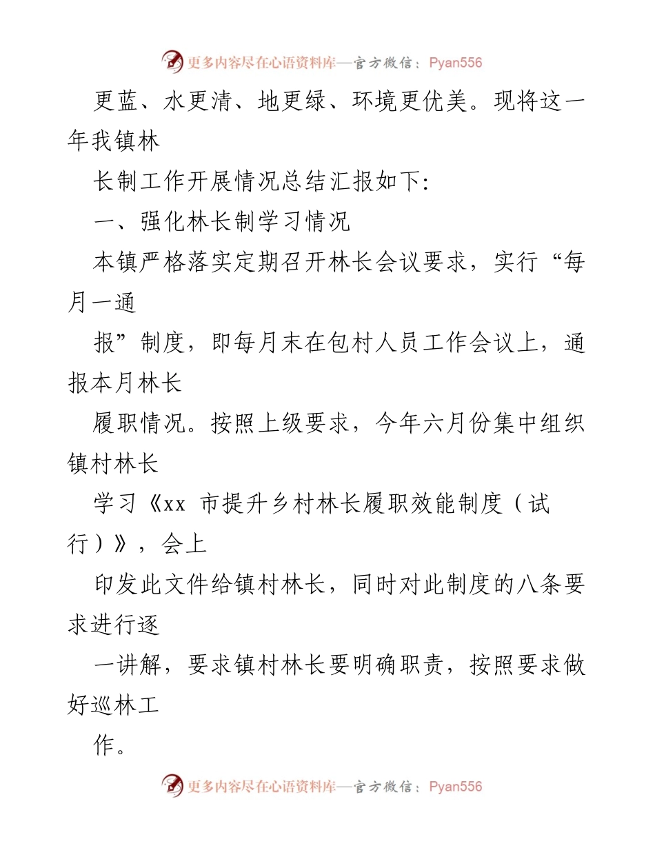 [述职报告] 年度工作总结 - 2022年林长制工作述职报告.docx_第2页