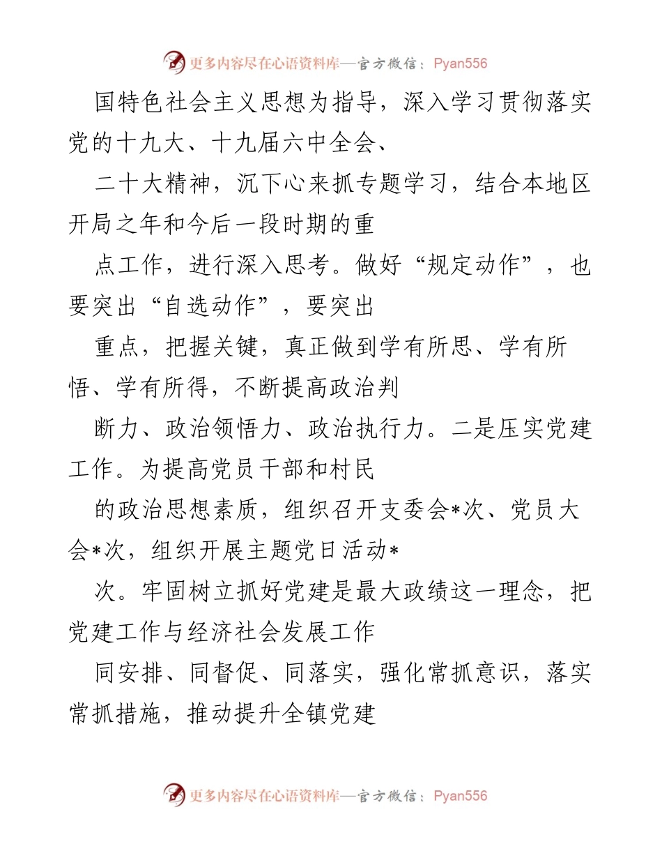 [述职报告] 驻村工作 - 驻村第一书记年度述职报告.docx_第2页